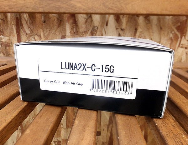 デビルビス LUNA2X DEV スプレーガン LUNA2X - C - 15G 重力式 クリアコート用 - 安心保証・業界最安値の販売 福助